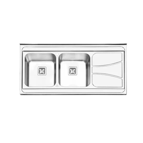سینک پرنیان استیل Ps 1112 روکار — تصویر ۵