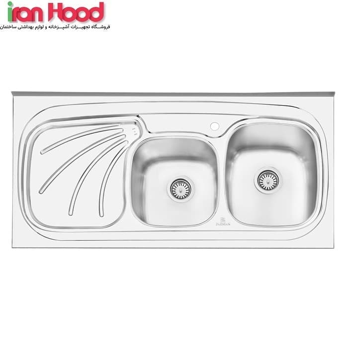 سینک پرنیان استیل Ps 1107 روکار