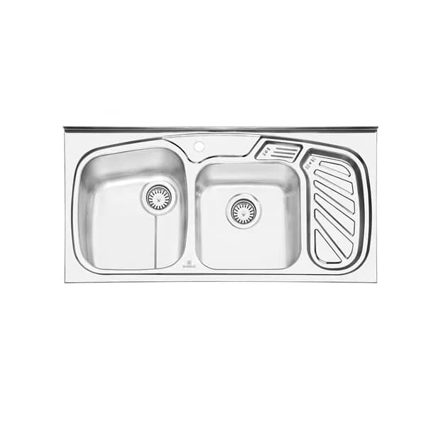 سینک پرنیان استیل Ps 1105 روکار — تصویر ۵