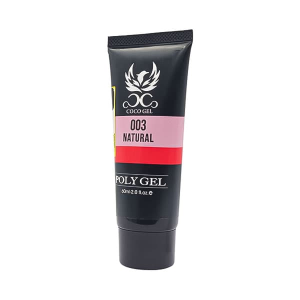 پلی ژل کوکو Coco | رنگ نچرال Natural شماره 3 | حجم 60 میل — تصویر ۲