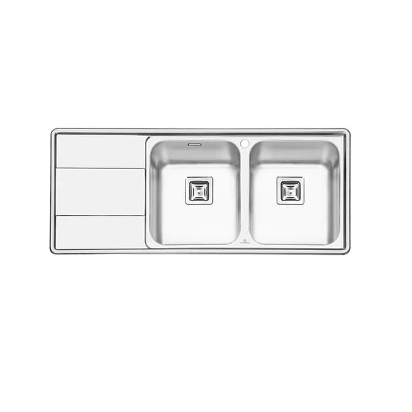 سینک پرنیان استیل Ps 1215 توکار — تصویر ۵