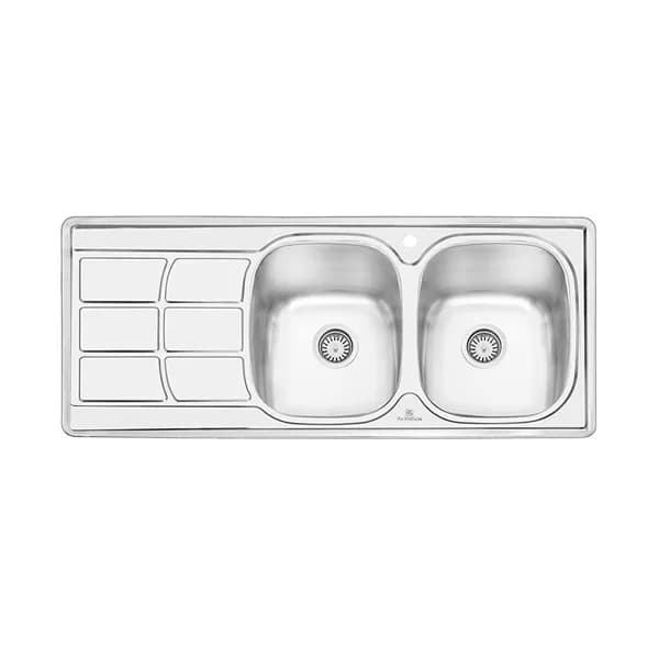 سینک پرنیان استیل Ps 1209 توکار — تصویر ۵