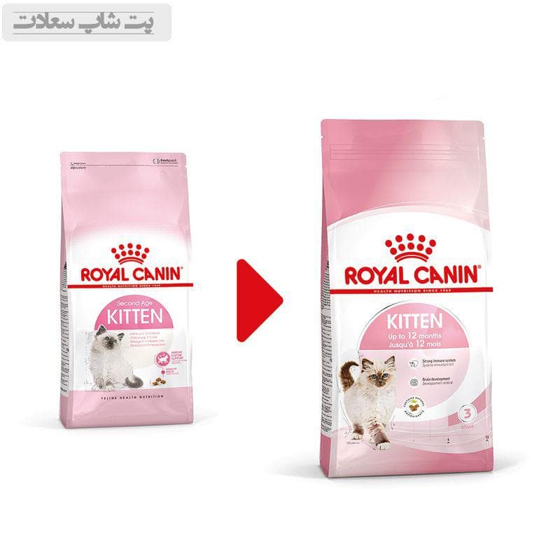 غذای خشک بچه گربه رویال کنین مدل Royal Canin Kitten وزن 2 کیلوگرم — تصویر ۸