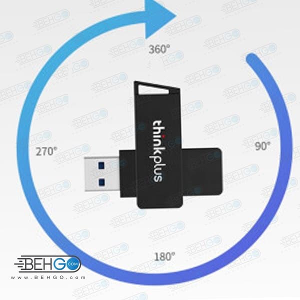 فلش 128 گیگ لنوو Lenovo Thinkplus MU241 USB C 3.0 — تصویر ۳