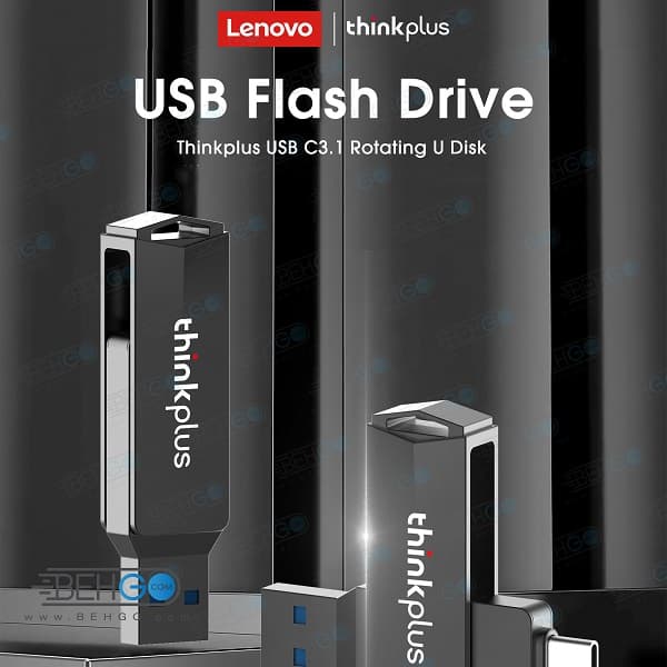 فلش 32 گیگ لنوو Lenovo Thinkplus MU254 USB C 3.1 — تصویر ۷