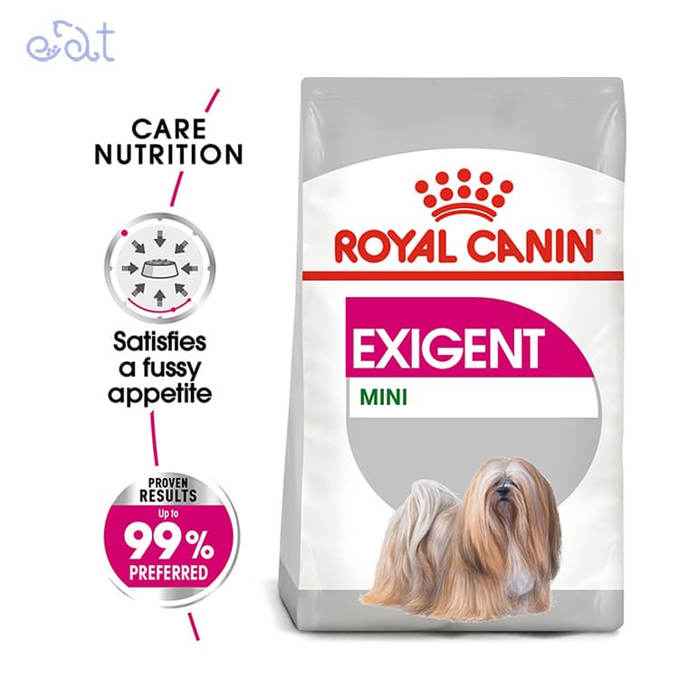 غذای خشک سگ نژاد کوچک بد غذا رویال کنین مدل Royal Canin Mini Exigent وزن 3 کیلو گرم — تصویر ۲