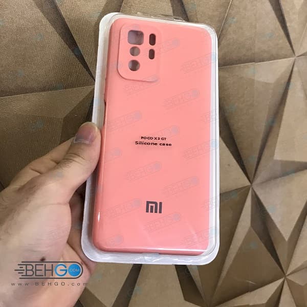 قاب پوکو X3 GT مدل سیلیکونی کاور گوشی شیائومی Poco X3 GT — تصویر ۴