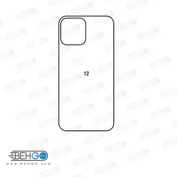 برچسب پشت گوشی آیفون Iphone 12