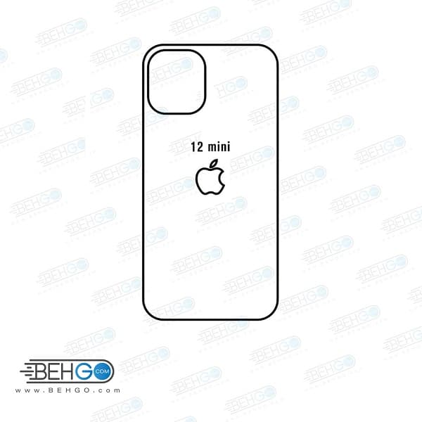 برچسب پشت گوشی آیفون Iphone 12 Mini
