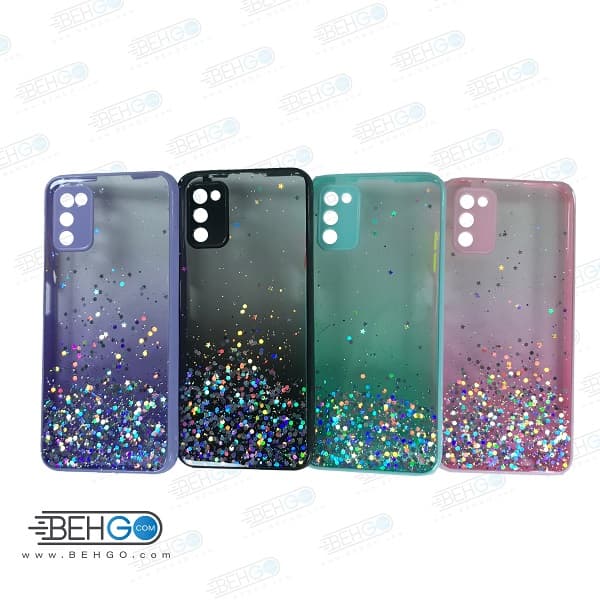 قاب سامسونگ A03S کاور دخترانه اکلیلی ستاره دار گارد محافظ گوشی Samsung Galaxy A03S