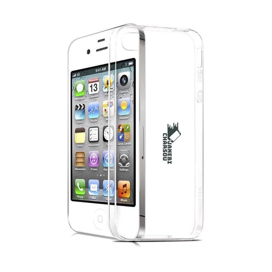 کاور محافظ گوشی ژله ای بی رنگ برای آیفون IPHONE 4G
