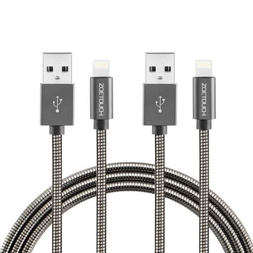 کابل تبدیل USB به لایتنینگ مدل Zoetouch USB to Lightening Cable