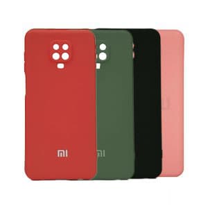 قاب سیلیکونی محافظ لنزدار شیائومی مدل Xiaomi Redmi Note 9S/9 Pro