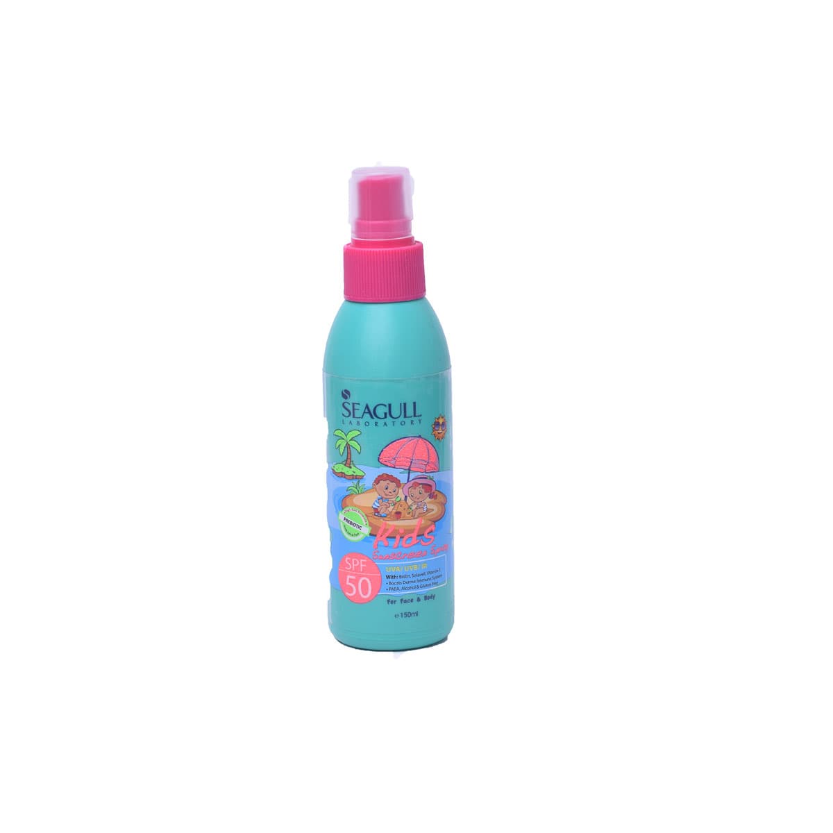 اسپری ضد آفتاب کودک سی گل مدل Green – سی گل – Seagull Green Kids Sunscreen Spray
