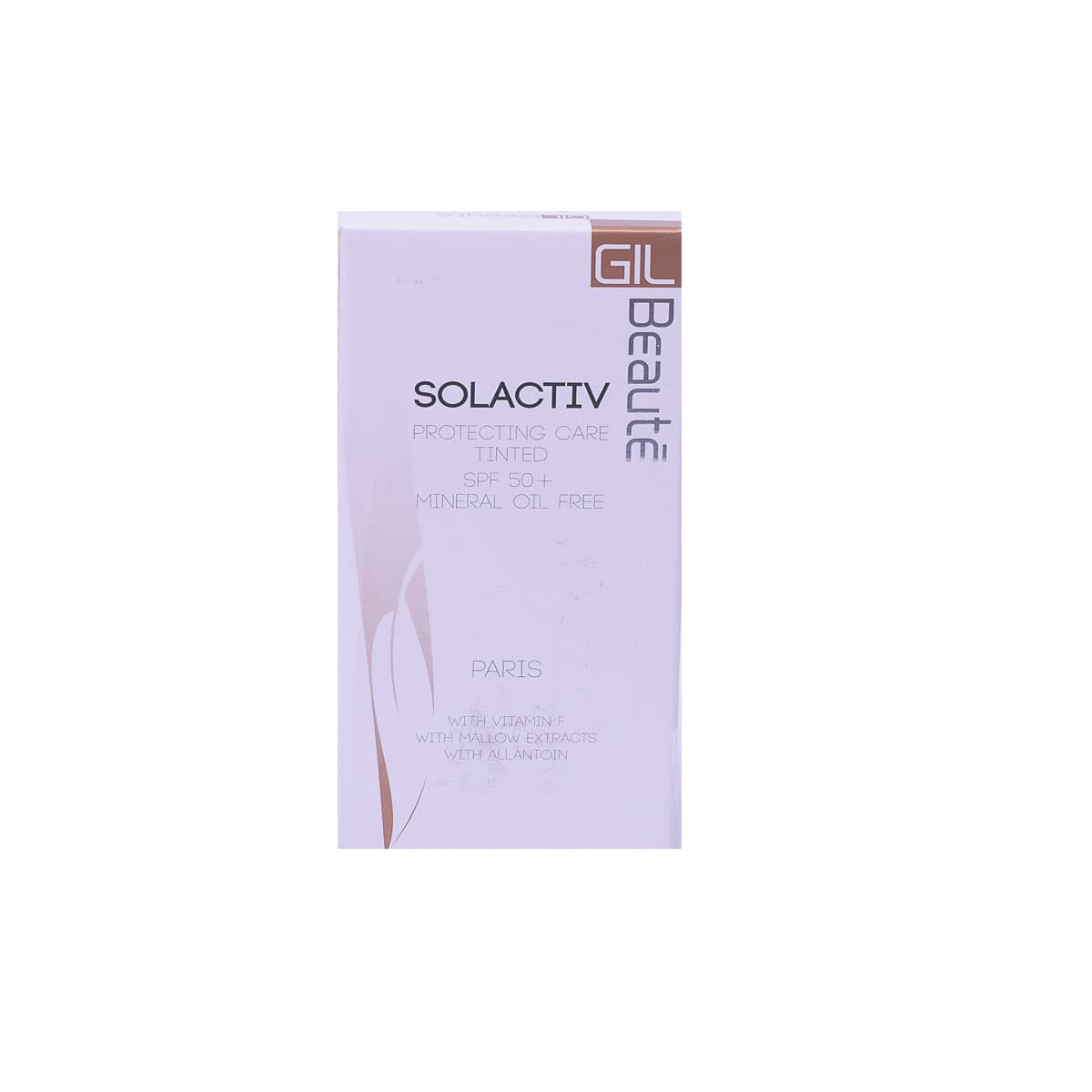ضد آفتاب مینرال رنگی +SPF50 بژ طبیعی ژیل بوته – Sol active Mineral Oil free SPF50 GILBEAUTE