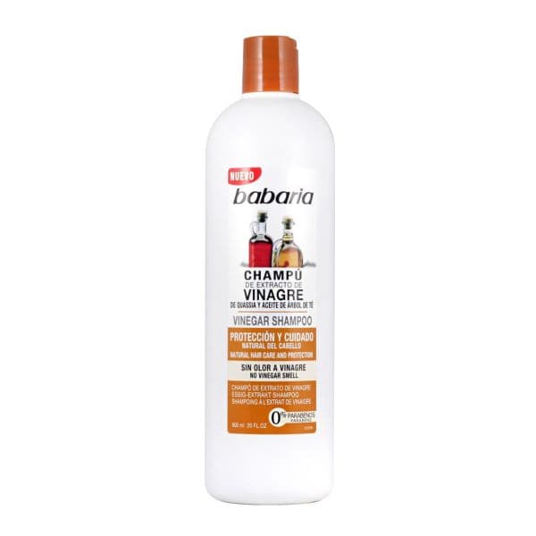 شامپو ضد شپش باباریا مدل Vinegar حجم 600 میلی لیتر