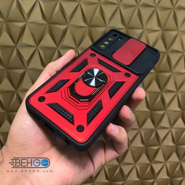قاب گوشی شیائومی Redmi Note 8 2021 قاب گارد محافظ بتمن کشویی کاور Xiaomi Redmi Note 8 2021 — تصویر ۵