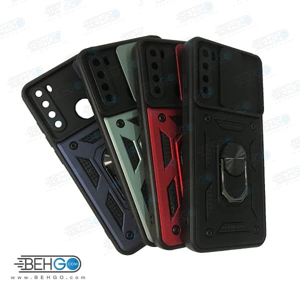 قاب گوشی شیائومی Redmi Note 8 2021 قاب گارد محافظ بتمن کشویی کاور Xiaomi Redmi Note 8 2021