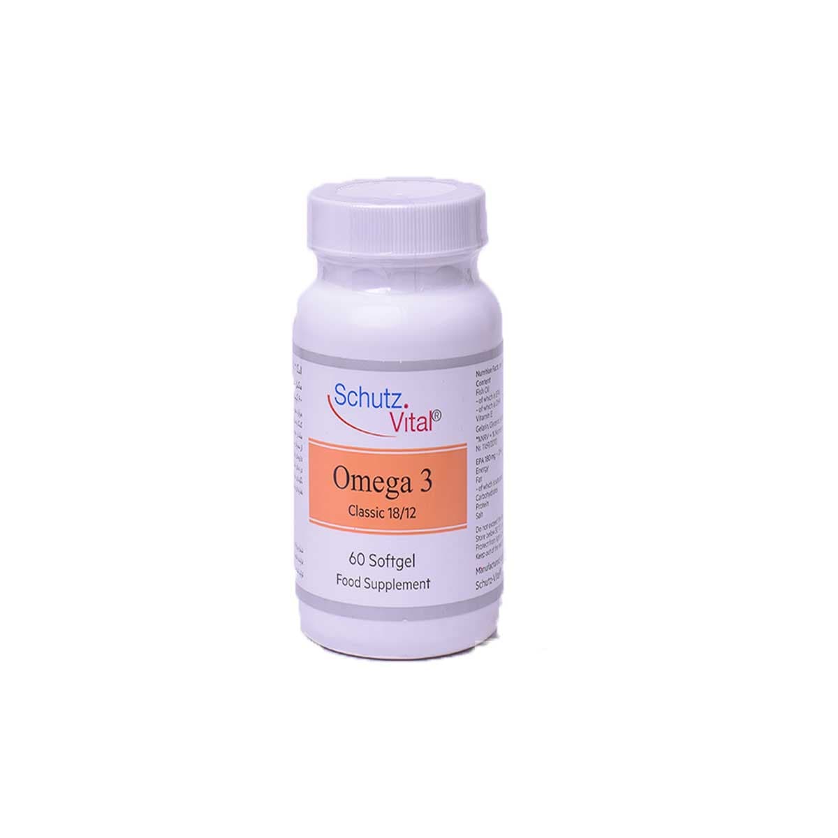 سافت ژل امگا 3 کلاسیک شوتس ویتال-vital