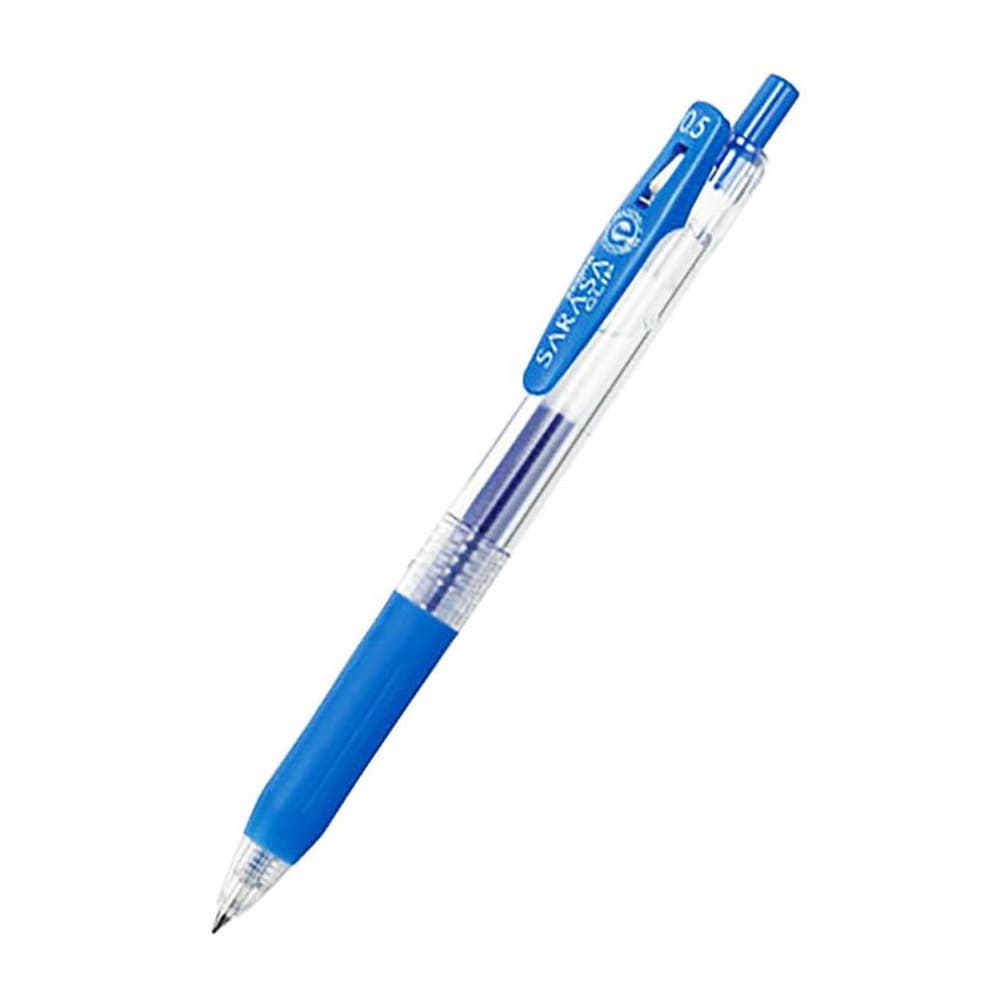 روان نویس 0.5 آبی تیره pale blue ساراسا کلیپ