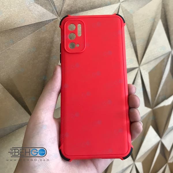 قاب گوشی شیائومی پوکو M3 Pro و ردمی نوت 10 5G کاور ژله ای دکمه رنگی با محافظ لنز دوربین Xiaomi Poco m3 pro / redmi note 10 5G — تصویر ۷