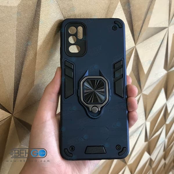 قاب گوشی شیائومی پوکو M3 Pro کاور محافظ مدل بتمن ارمور اصلی قاب Xiaomi Redmi Note 10 5G / Poco M3 Pro — تصویر ۳