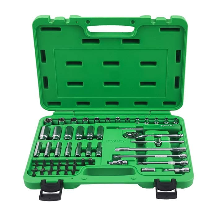 پیچ گوشتی برقی هیوندای+جعبه بکس 1/4 اینچ 6 پر تاپ تول+کیف ابزار زارا — تصویر ۷