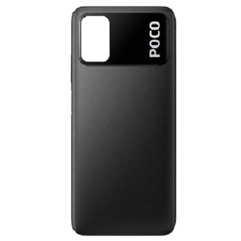 در پشت گوشی مدل PCO-BLK مناسب برای گوشی موبایل شیائومی Poco M3