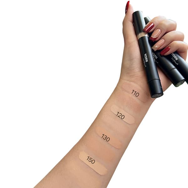 کانسیلر مایع پد دار یورن مدل Pro Style رنگ Light شماره 120 — تصویر ۲