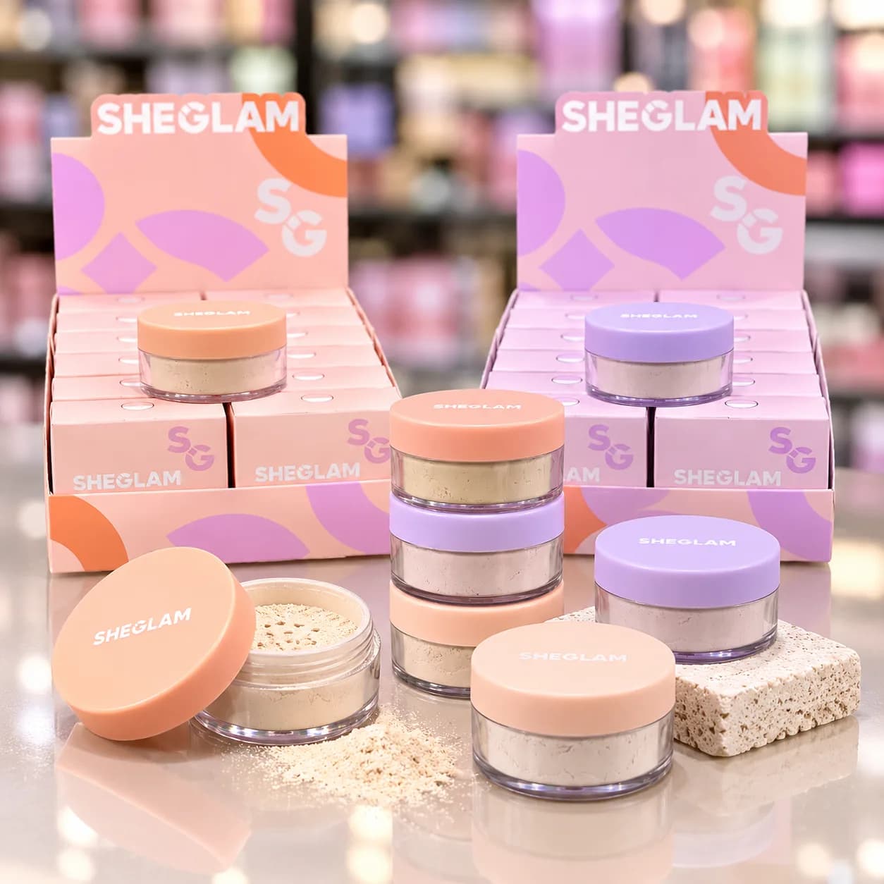 پودر فیکس آرایش شیگلم SHEGLAM — تصویر ۲
