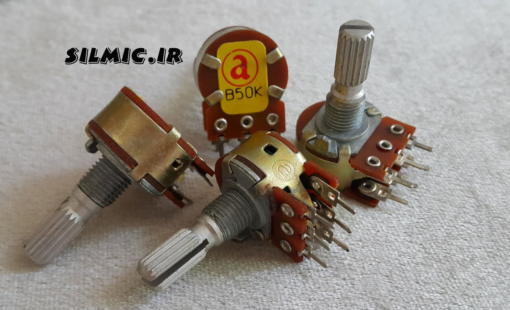 ولوم ۵۰ کیلو اهم دوبل دسته بلند از نوع خطی ژاپنی با جنس بسیار مرغوب و روان