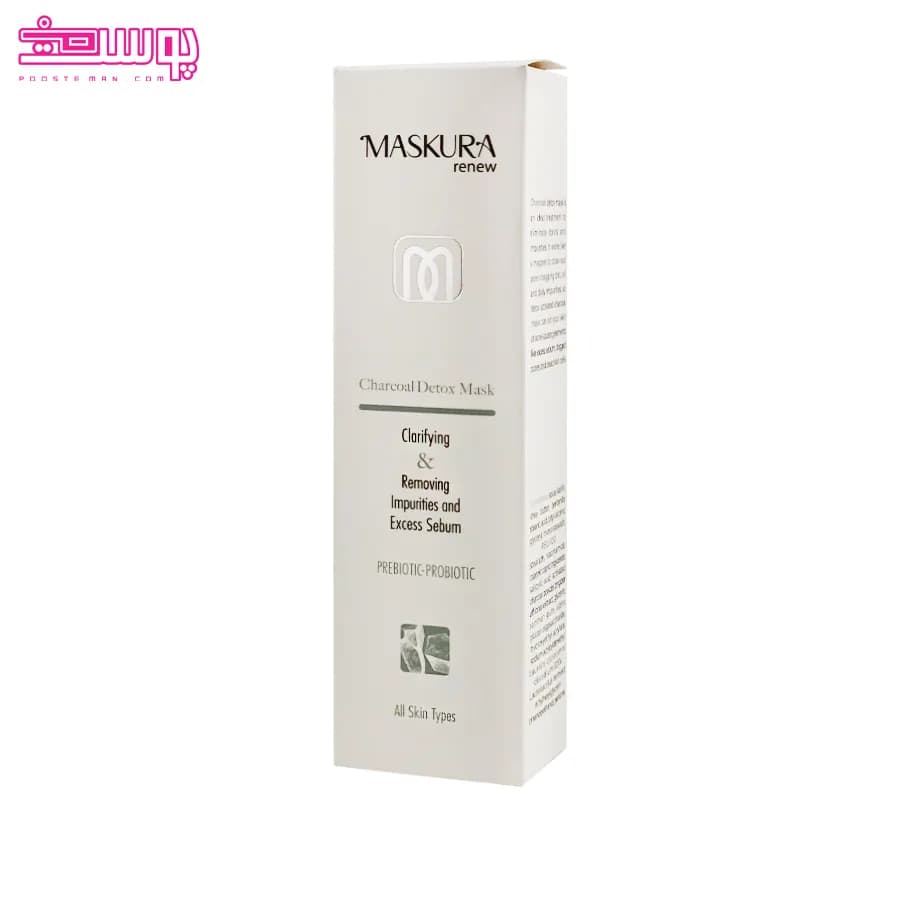 ماسک ذغالی ماسکورا رنیو حجم 100ml — تصویر ۳