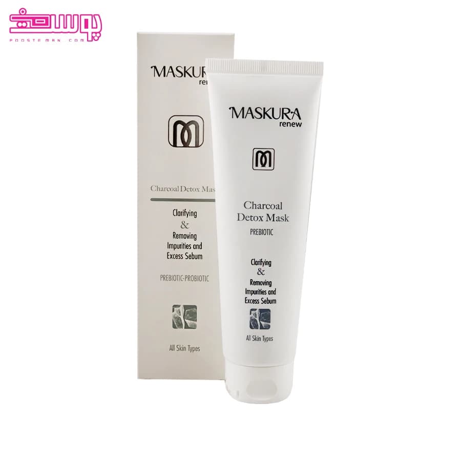 ماسک ذغالی ماسکورا رنیو حجم 100ml — تصویر ۲