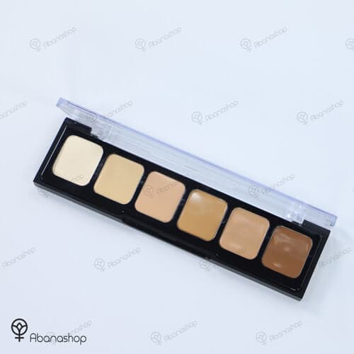 پالت کانتور کرمی گلدن رز | Golden rose concealer cream palette — تصویر ۳
