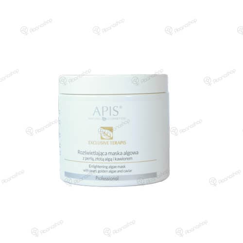 ماسک پودری روشن کننده صورت خاویار آپیس | Apis enlightening caviar mask