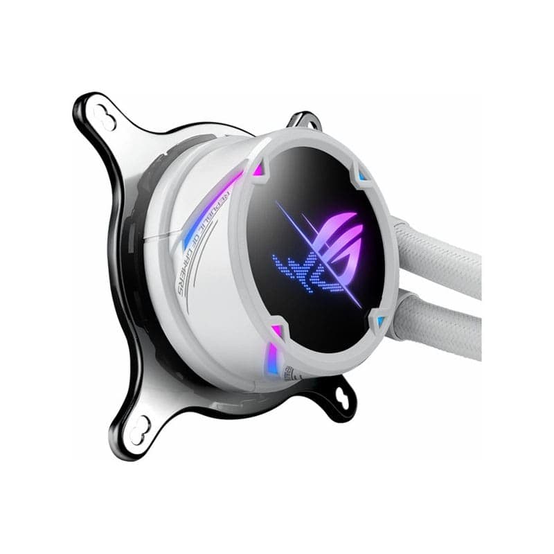 خنک کننده مایع پردازنده ایسوس ROG STRIX LC II 240 ARGB WHITE EDITION — تصویر ۴