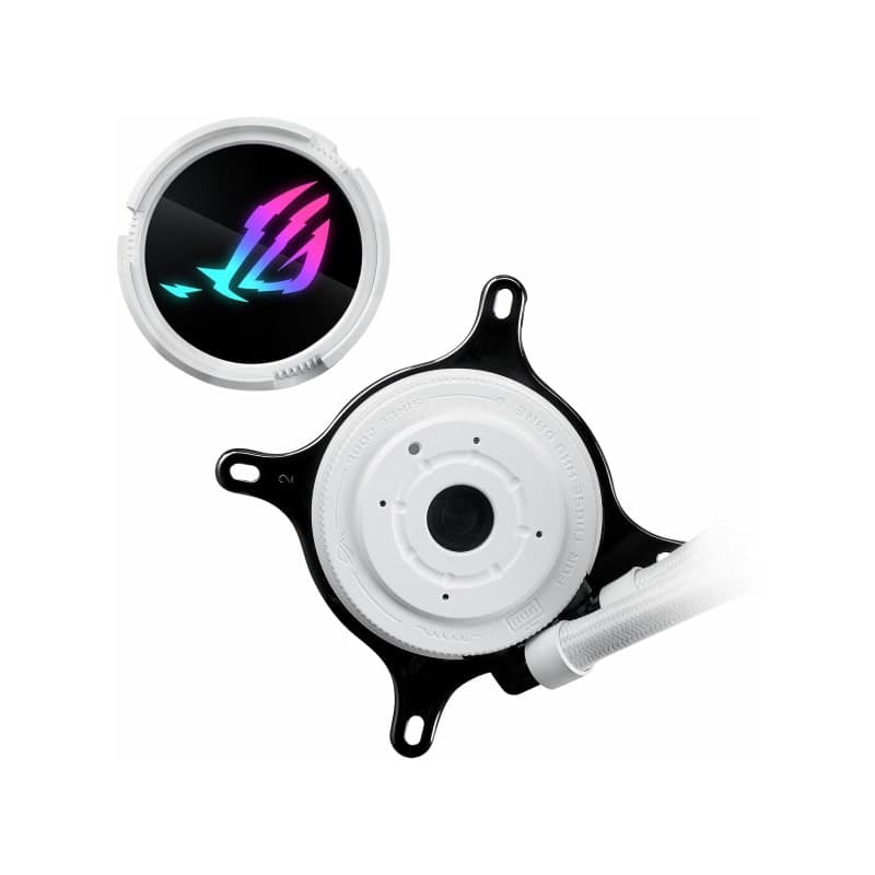 خنک کننده مایع پردازنده ایسوس مدل ROG Strix LC III 360 ARGB White — تصویر ۶