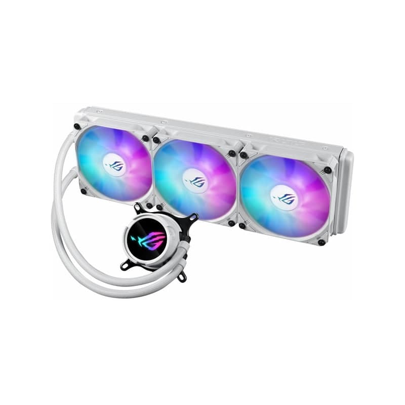 خنک کننده مایع پردازنده ایسوس مدل ROG Strix LC III 360 ARGB White — تصویر ۲