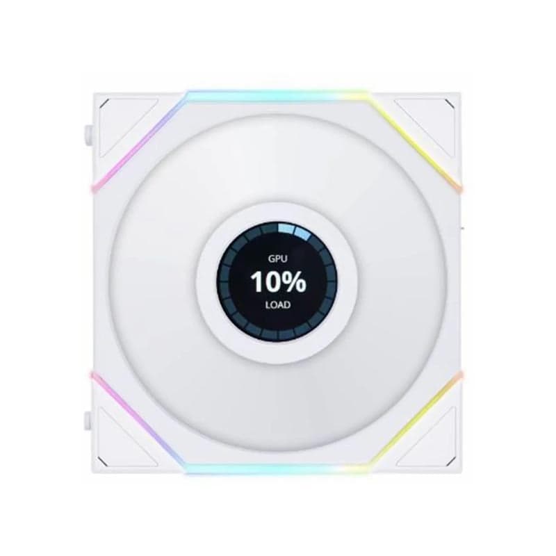 فن کیس لیان لی مدل UNI FAN TL LCD 120 White — تصویر ۳