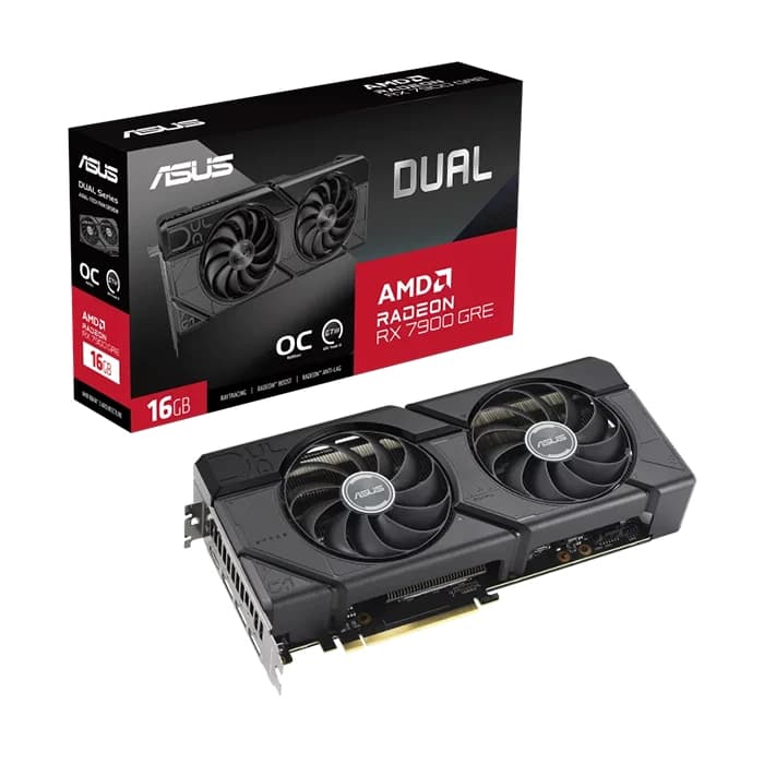 کارت گرافیک ایسوس Dual Radeon RX 7900 GRE OC Edition 16GB