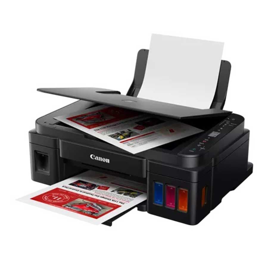 پرینتر رنگی چند کاره جوهرافشان کانن مدل PIXMA G3410 — تصویر ۴