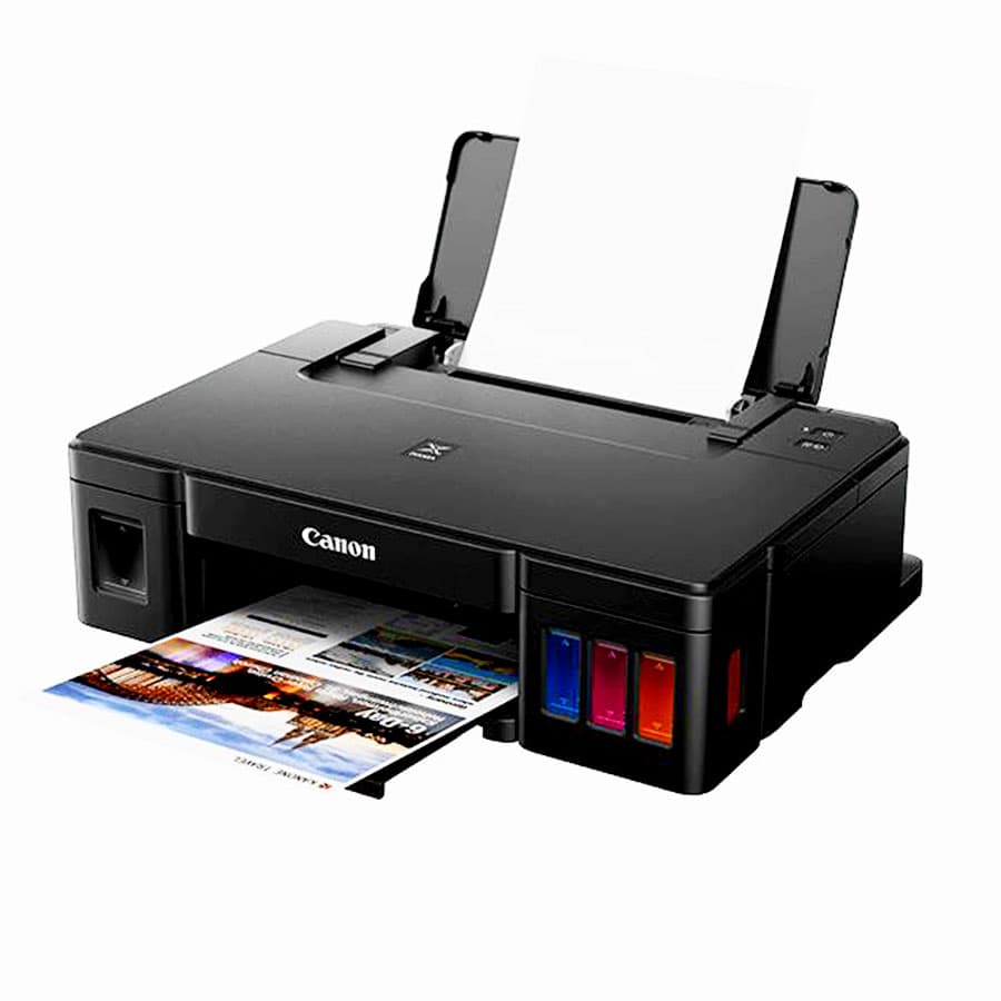 پرینتر رنگی تک کاره جوهرافشان کانن مدل PIXMA G1410 — تصویر ۲