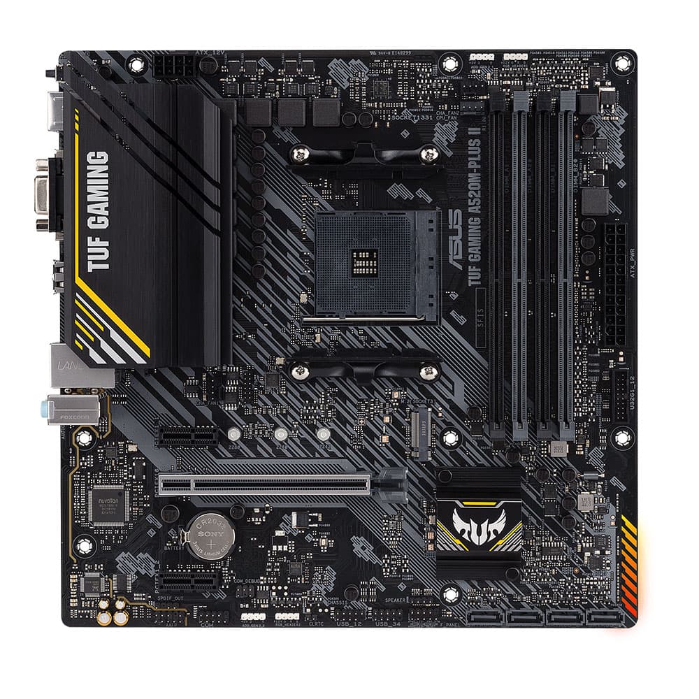 مادربرد ایسوس مدل ASUS TUF GAMING A520M-PLUS II — تصویر ۲