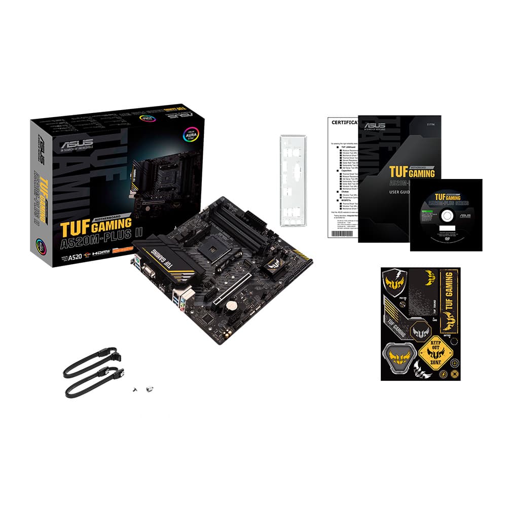 مادربرد ایسوس مدل ASUS TUF GAMING A520M-PLUS II — تصویر ۴