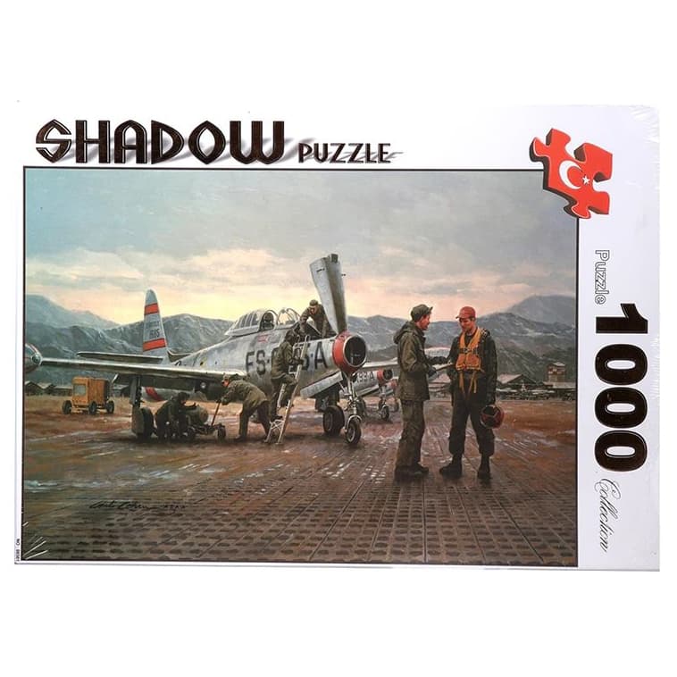 پازل 1000 تکه شادو (Shadow) طرح پایگاه هوایی — تصویر ۲