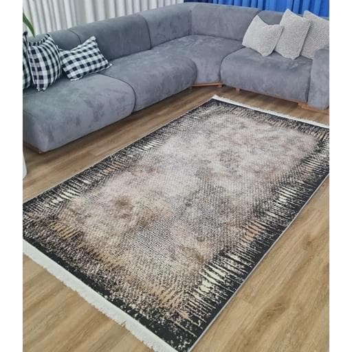 فرش ماشینی چاپی | فرشینه هازان ترک مدرن M295 (پس کرایه)