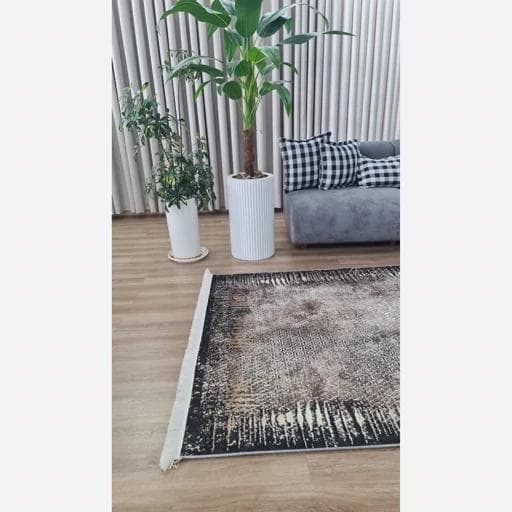 فرش ماشینی چاپی | فرشینه هازان ترک مدرن M295 (پس کرایه) — تصویر ۵