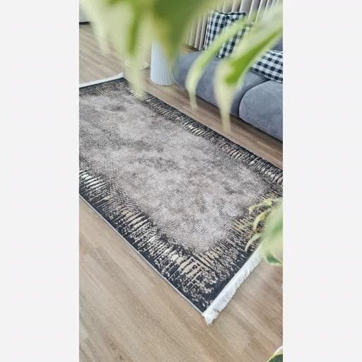 فرش ماشینی چاپی | فرشینه هازان ترک مدرن M295 (پس کرایه) — تصویر ۶
