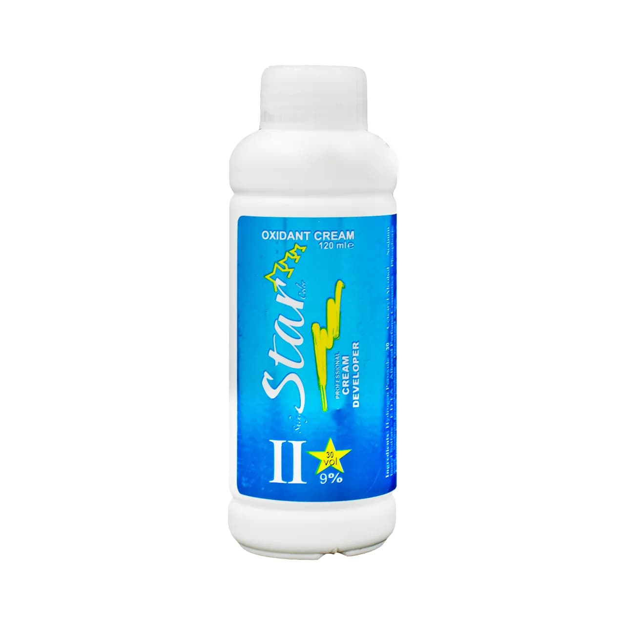اکسیدان کرمی استار 9 درصدی مدل 30vol حجم 120ml