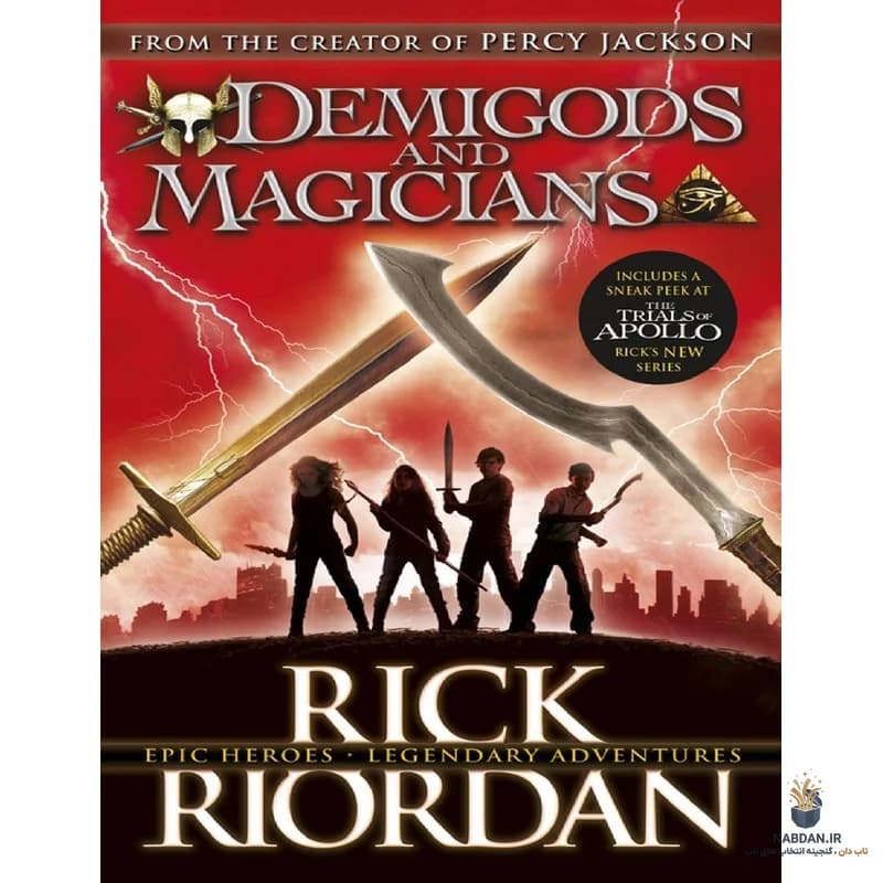 کتاب Demigods and Magicians (نیمه‌خدایان و جادوگران) نسخه انگلیسی PDF | ریک ریوردان